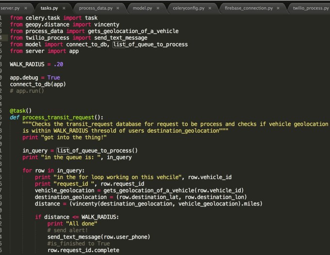 My celery's task.py -- this is where I have the function (task) I want celery to do